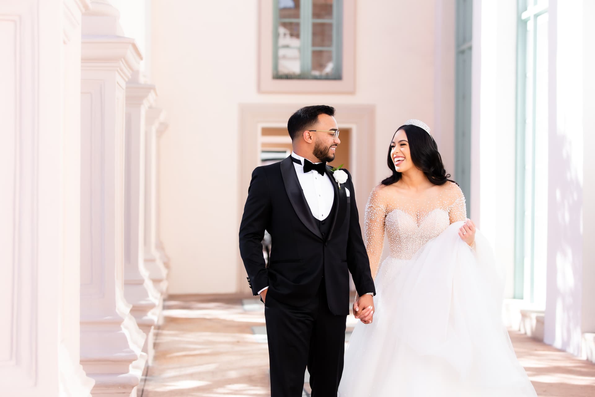 Elegant wedding celebration